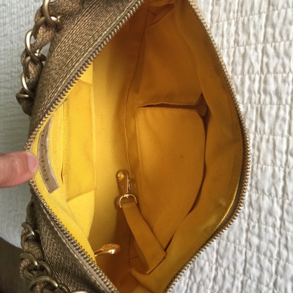 Eric Javits raffia chain link shoulder bag - Picture 11 of 14